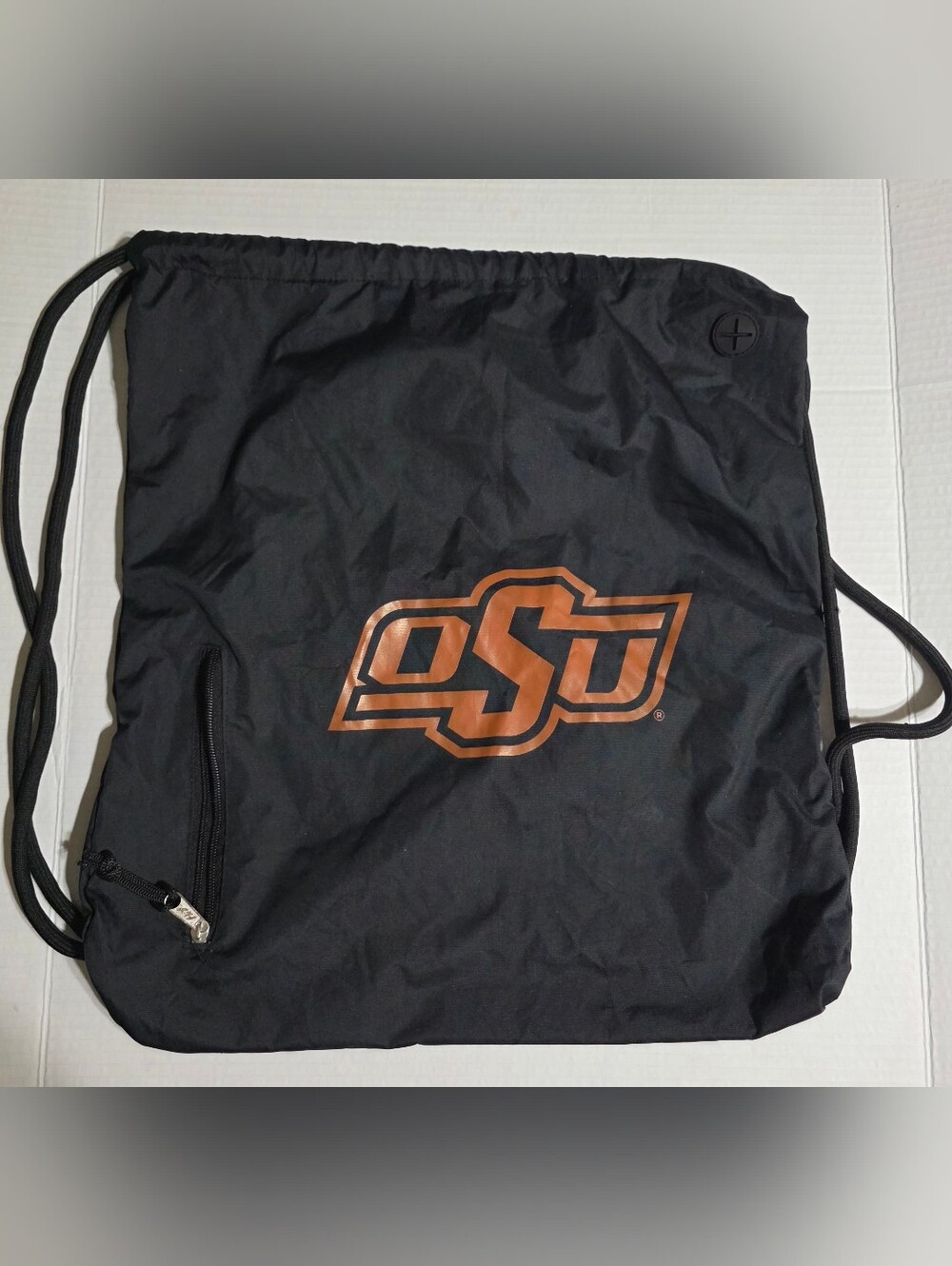 OSU Oklahoma State Cowboys Drawstring Backpack Orange/Black